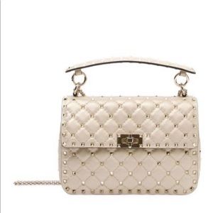Valentino Medium Garavani Rockstud Spikechain bag